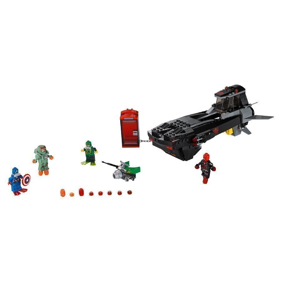 Lego Marvel Super Heroes Rautakallon Hyökkäys Pinnan Alla 76048