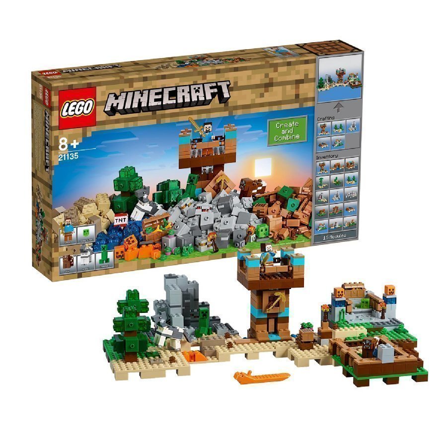 Lego Minecraft Rakennuslaatikko 2.0. 21135