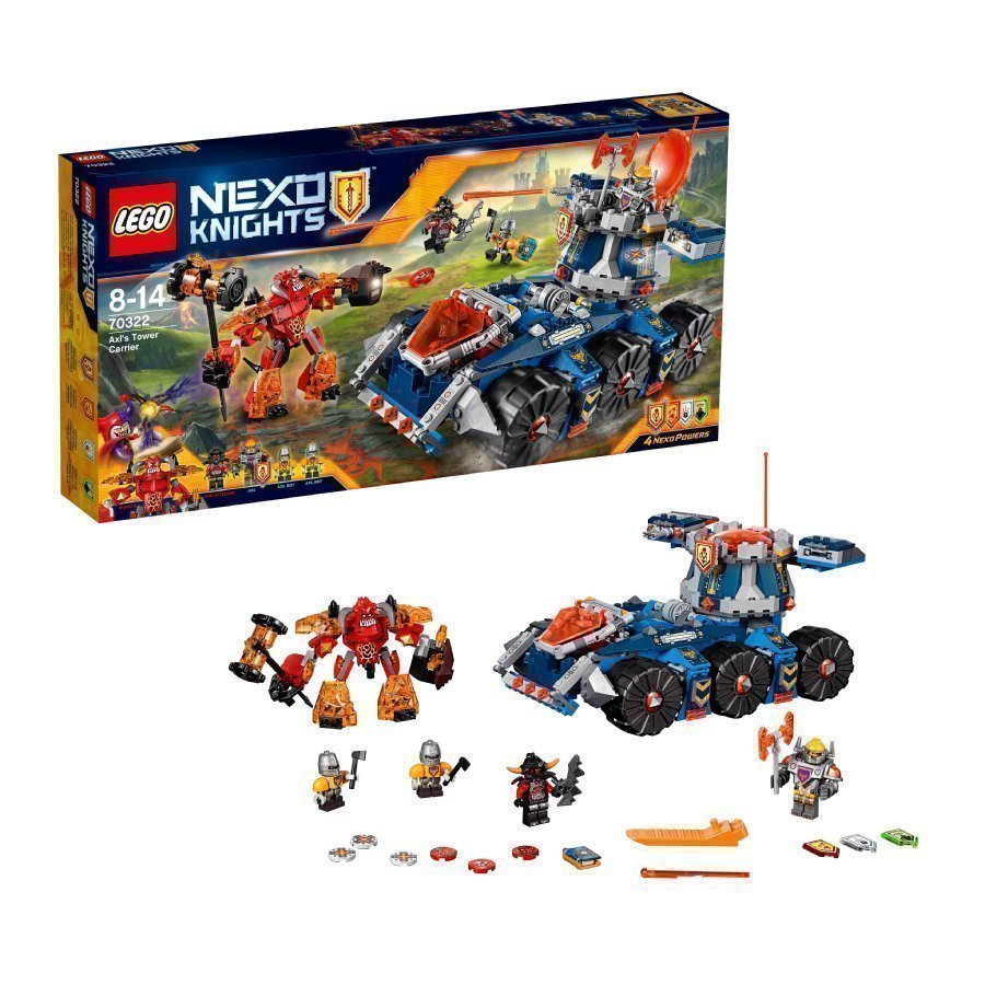 Lego Nexo Knights Axlin Tornitankki 70322