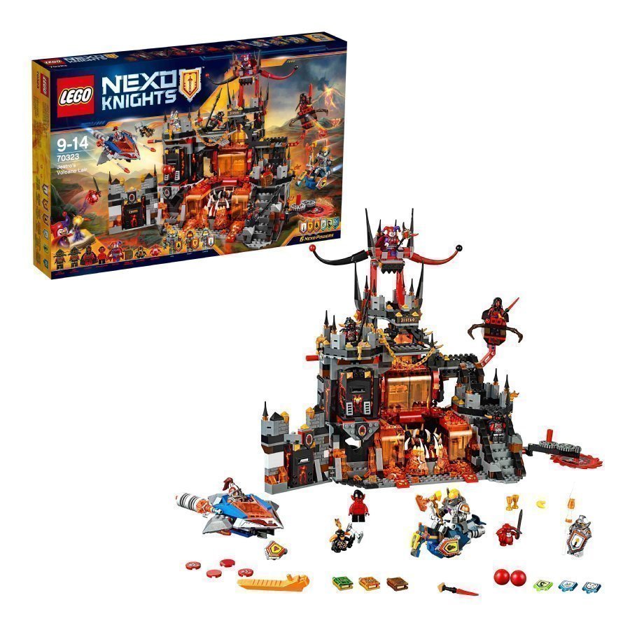 Lego Nexo Knights Jestron Tulivuoriluola 70323