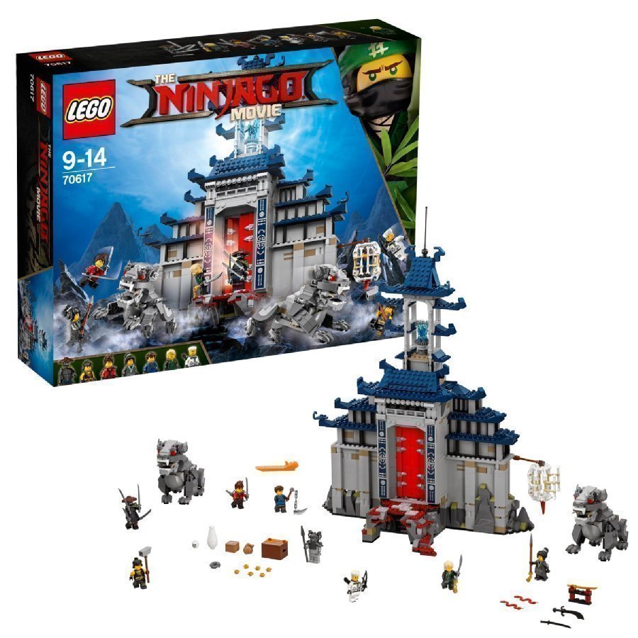 Lego Ninjago Mahtavimmista Mahtavimman Aseen Temppeli 70617