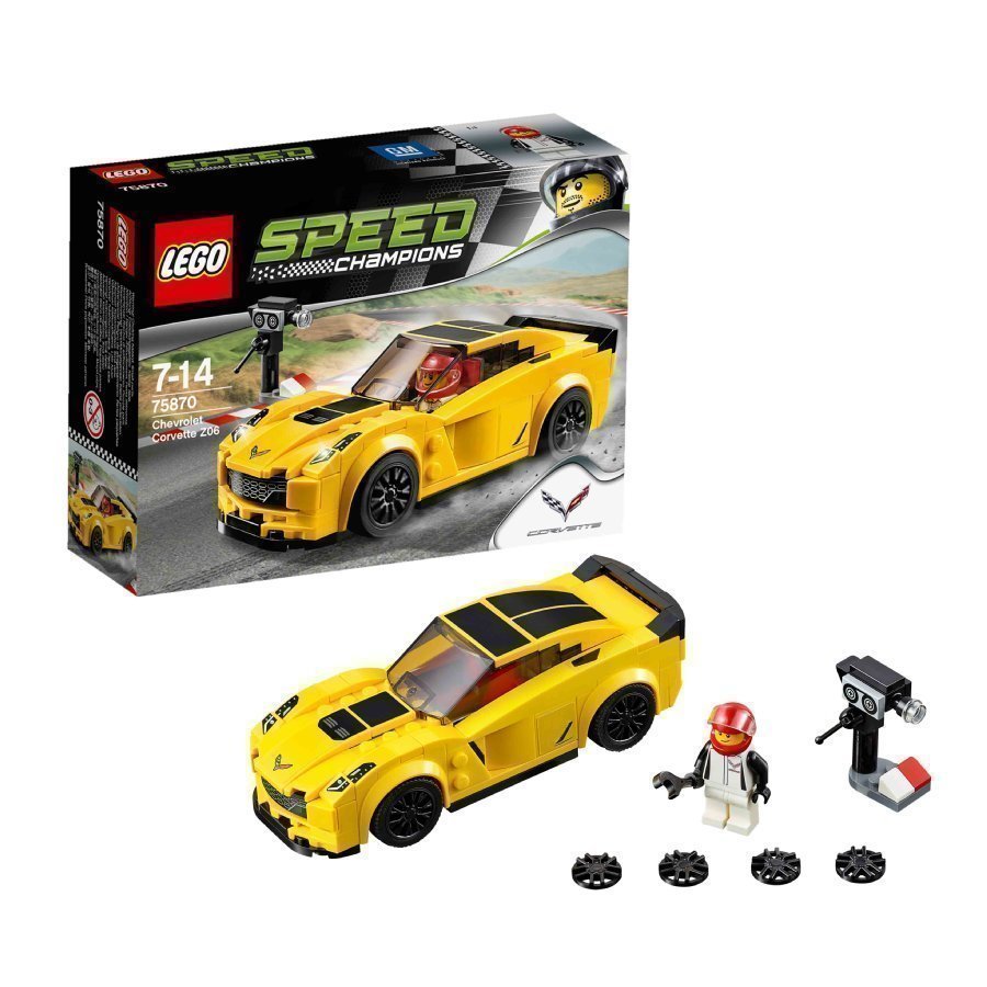 Lego Speed Champions Chevrolet Corvette Z06 75870
