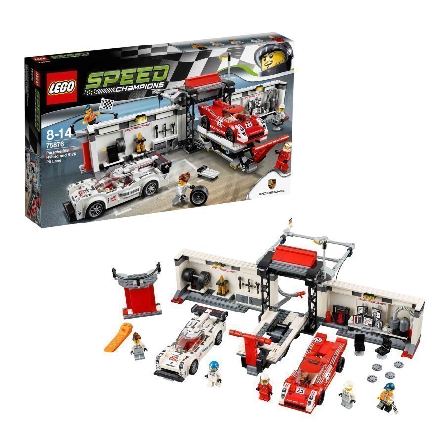 Lego Speed Champions Porsche 919 Hybrid Ja 917k Varikkokaista 75876