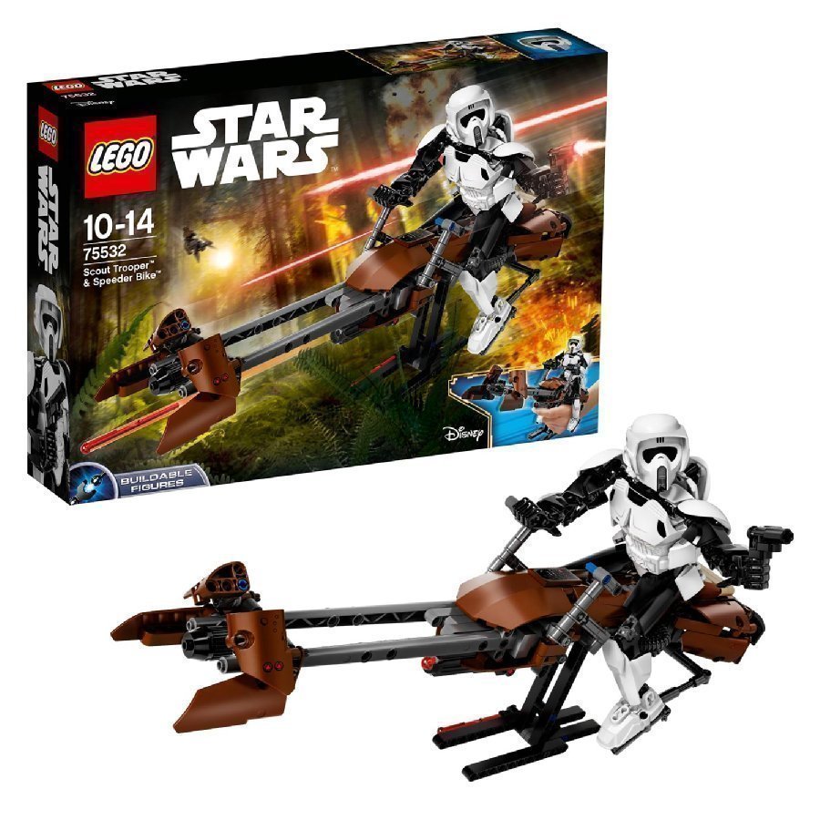 Lego Star Wars Tiedustelusotilas Ja Kiituripyörä 75532