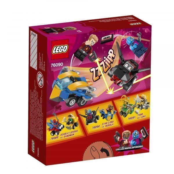 Lego Super Heroes 76090 Mighty Micros: Star Lord Vastaan Nebula