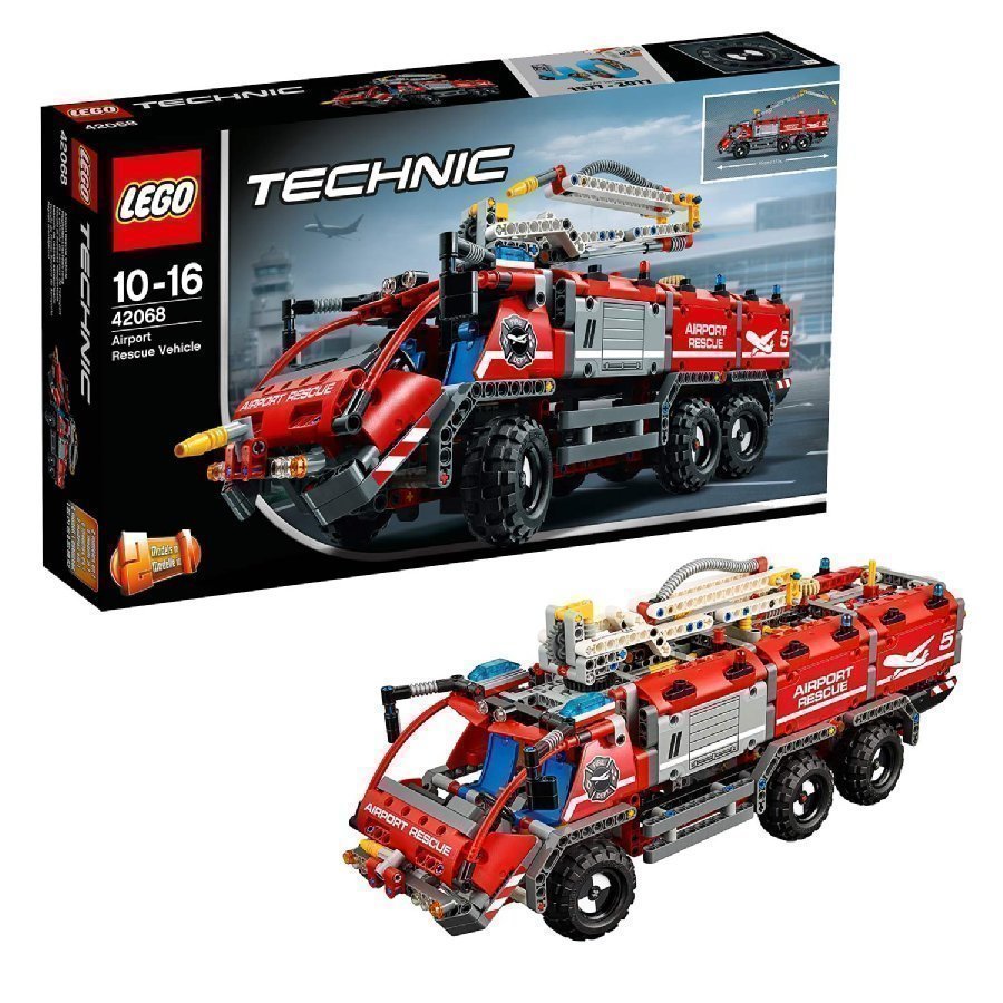Lego Technic Lentokentän Paloauto 42068
