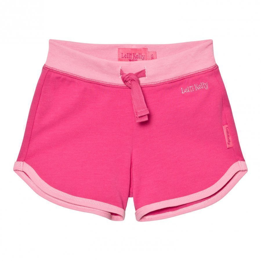 Lelli Kelly Pink Branded Jersey Shorts Oloasun Shortsit