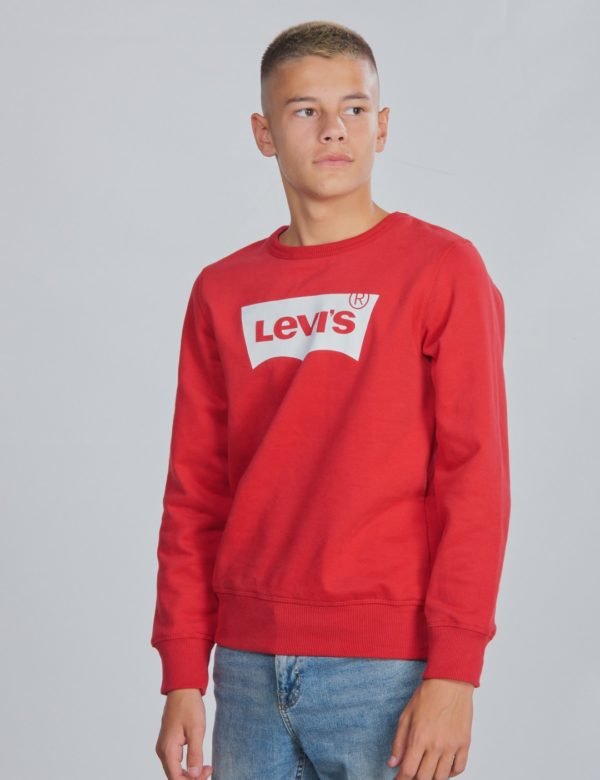 Levis Batwing Crewneck Neule Punainen