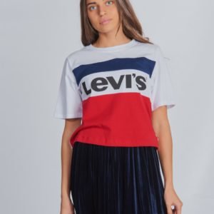 Levis Colorblock Crop T-Paita Kirjava