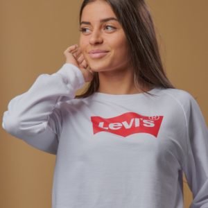 Levis Key Item Logo C Neule Valkoinen