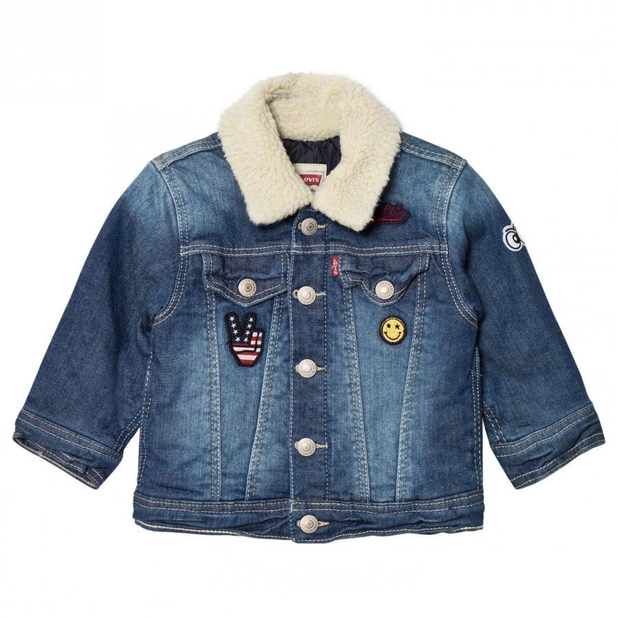 Levis Kids Denim Trucker Jacket Farkkutakki