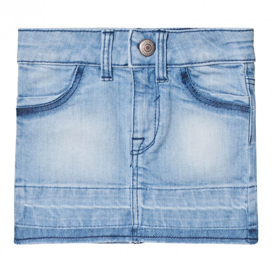 Levis Kids Light Wash Denim Skirt Farkkuhame