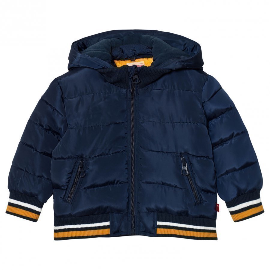 Levis Kids Navy Padded Puffer Coat Toppatakki