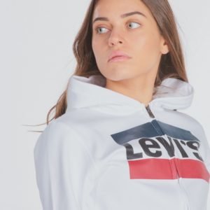 Levis Sportswear Logo Huppari Valkoinen