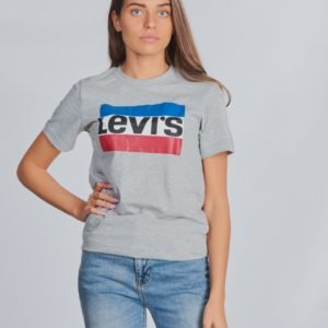 Levis Sportswear Logo T-Paita Harmaa