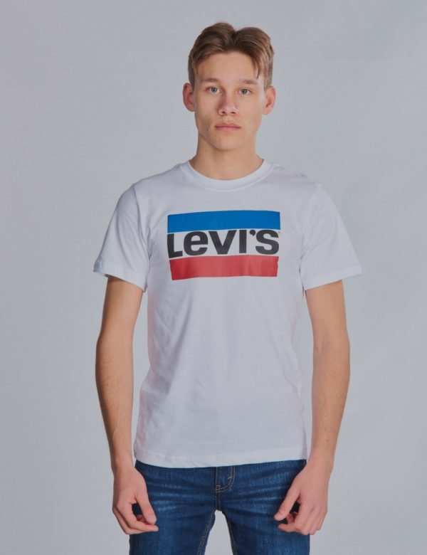 Levis Sportswear Logo T-Paita Valkoinen