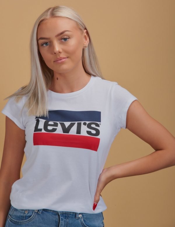 Levis Sportswear Logo T-Paita Valkoinen