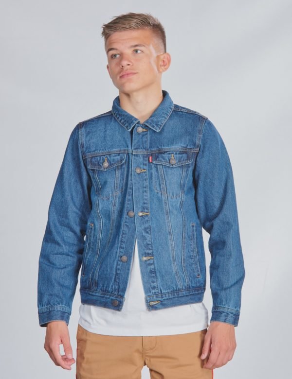 Levis Trucker Jacket Takki Sininen