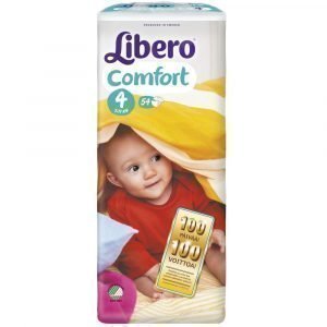 Libero Comfort 4 7-11 Kg Teippivaippa 54 Kpl