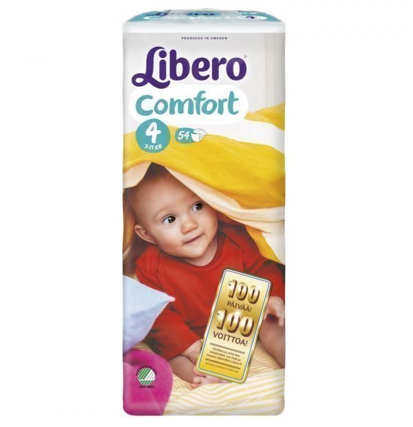 Libero Comfort 4 7-11 Kg Teippivaippa 54 Kpl