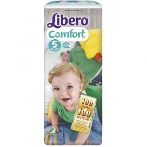 Libero Comfort 5 10-14 Kg Teippivaippa 50 Kpl