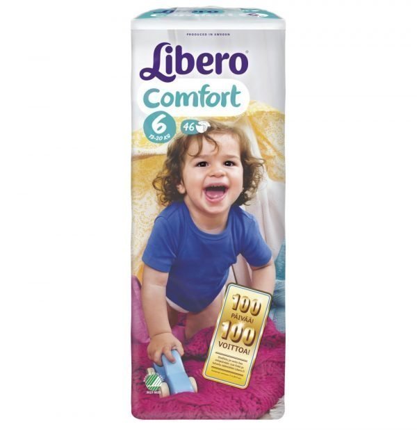 Libero Comfort 6 13-20 Kg Teippivaippa 46 Kpl