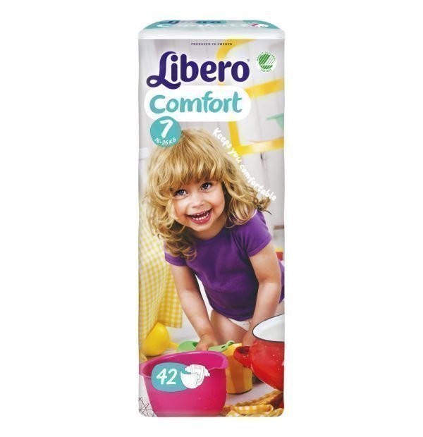 Libero Comfort 7 16-26 Kg Teippivaippa 42 Kpl