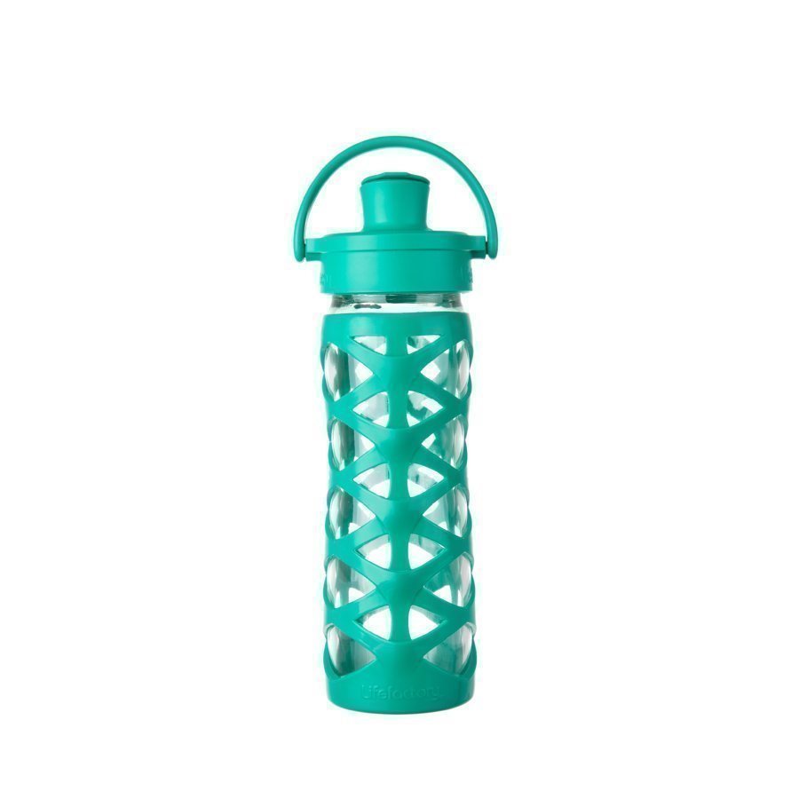 Lifefactory Juomapullo Active Flip Top Cap 475 Ml Aquatic Green