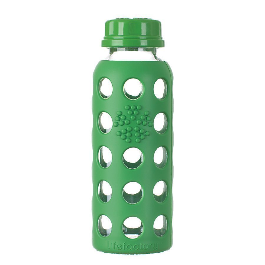 Lifefactory Lasinen Juomapullo 250 Ml Grass Green