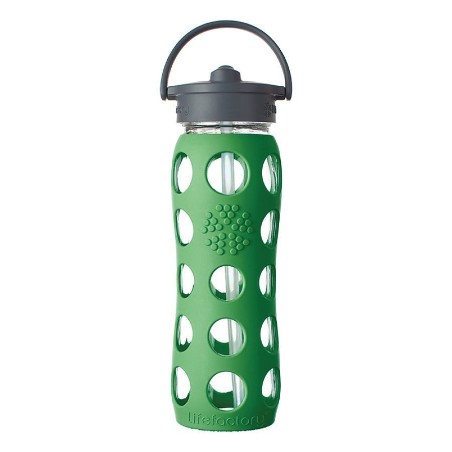 Lifefactory Lasinen Pillipullo 650 Ml Grass Green