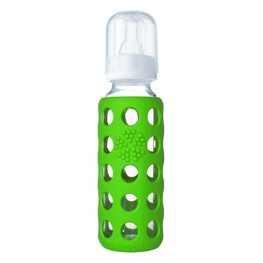 Lifefactory Lasinen Tuttipullo 250 Ml Grass Green