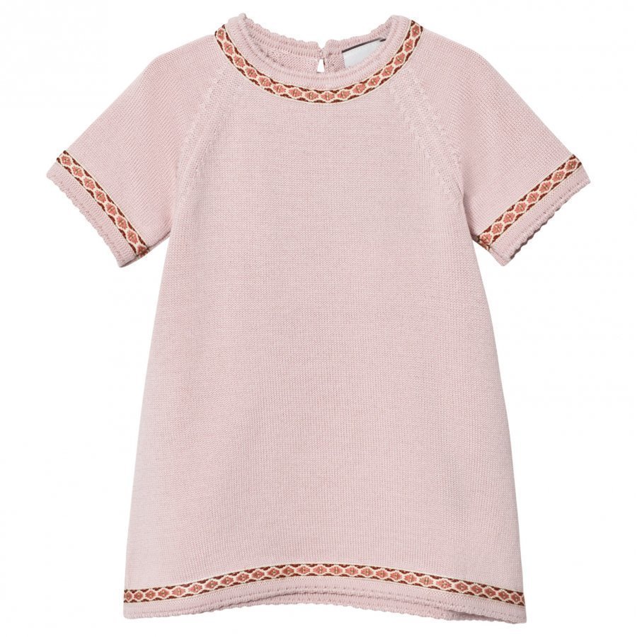 Lillelam Dress Embroidery Pink Mekko