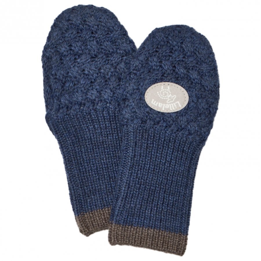 Lillelam Mittens Basic Blue Villalapaset