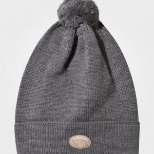 Lillelam Pompom Hat Grey Pipo