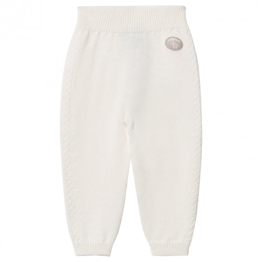 Lillelam Seamless Baby Pants White Housut