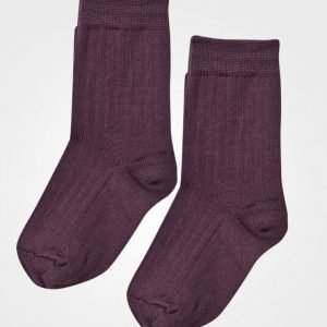 Lillelam Two Pack Wool Socks Plum Sukat