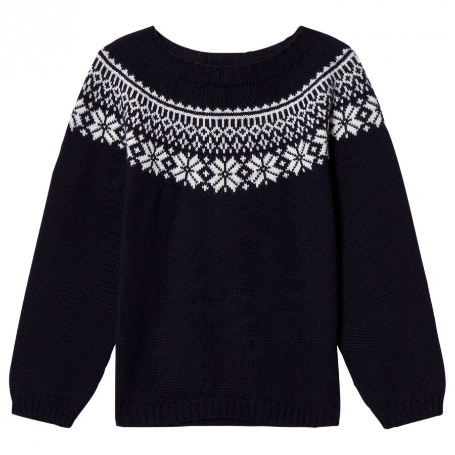 Lillelam Winter Sweater Navy Paita