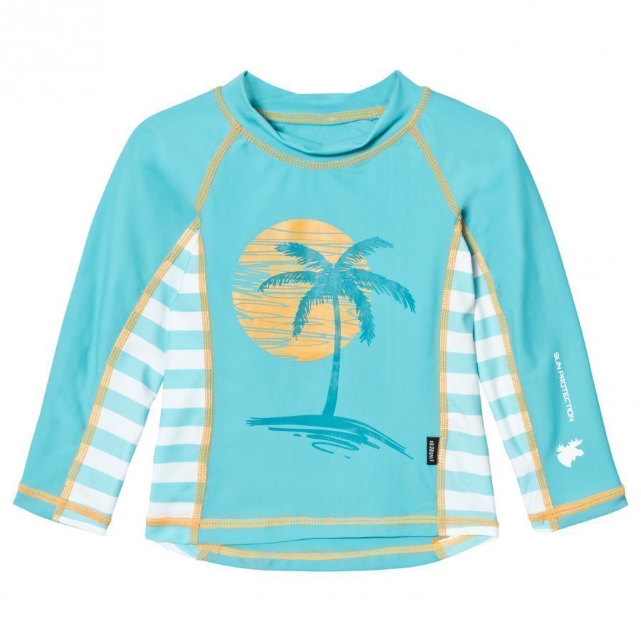 Lindberg Hero Shirt Turquoise Aurinkopuku