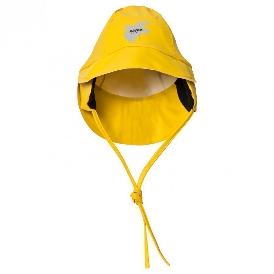 Lindberg Hjuvik Rain Hat Yellow Sadehattu