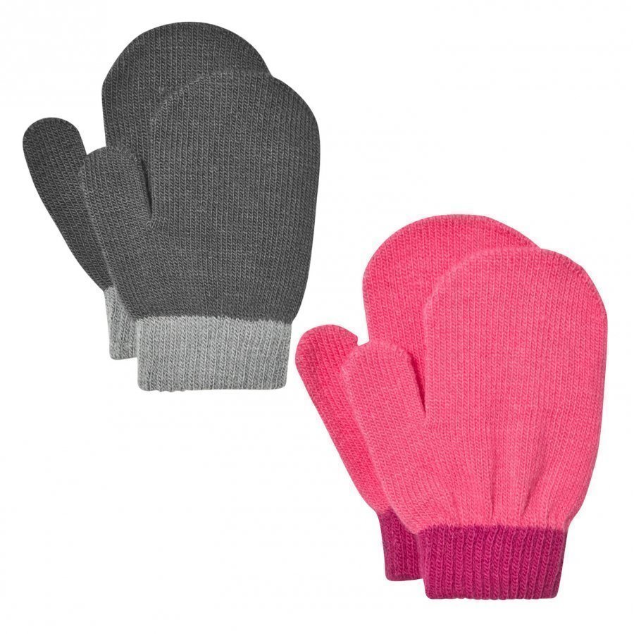 Lindberg Lanna Magic Mittens Black And Cerise Villalapaset