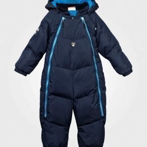 Lindberg Stoneham Baby Overall Navy Toppahaalari