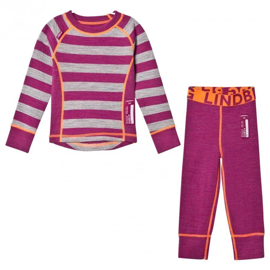 Lindberg Stripe Merino Set Deep Orchid Kerraston Setti