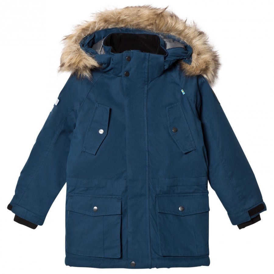 Lindberg Svalbard Parka Petroleum Parkatakki