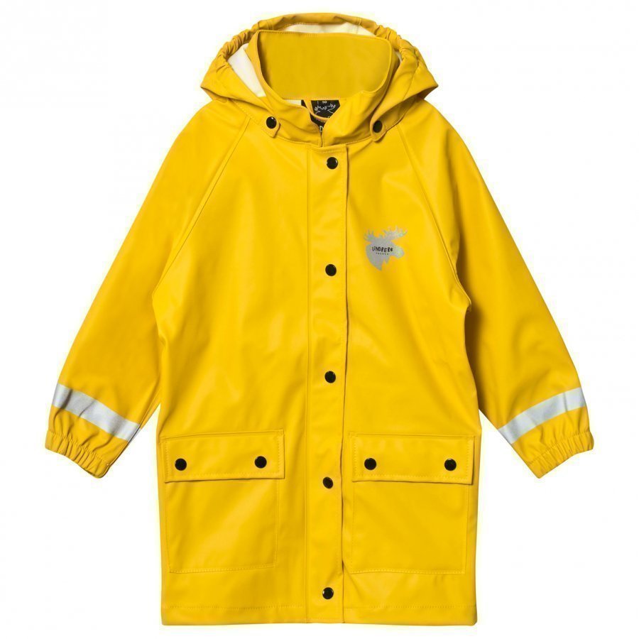 Lindberg Svanvik Rain Coat Yellow Sadetakki