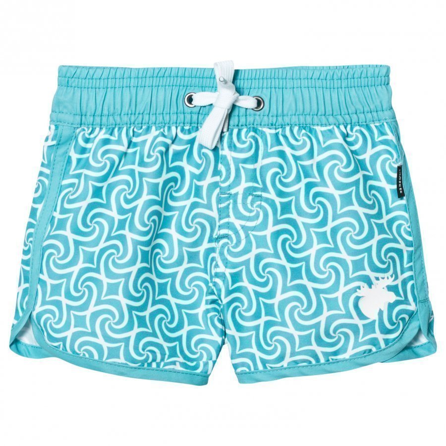 Lindberg Tulum Beach Shorts Turquoise Uimashortsit