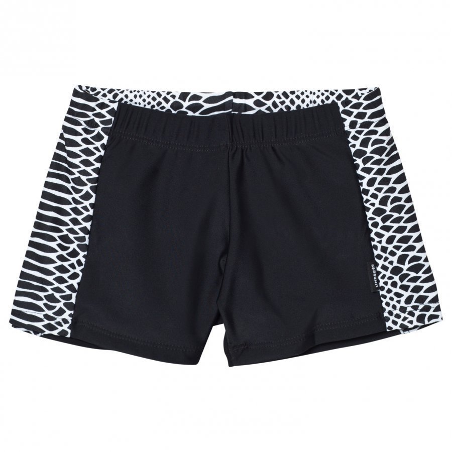 Lindberg Vincent Swim Trunk Black/White Uimahousut