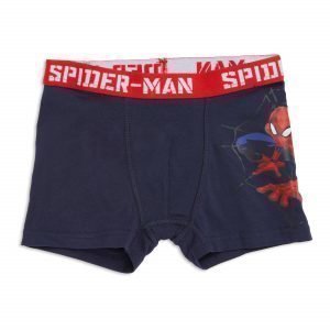 Lindex Bokserishortsit Joissa Spider Man Painatus Sininen