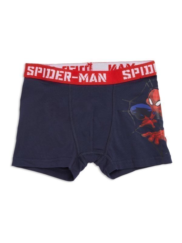 Lindex Bokserishortsit Joissa Spider Man Painatus Sininen