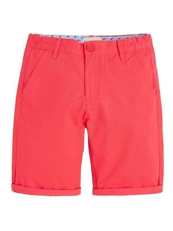 Lindex Chinos Regular Shortsit Punainen