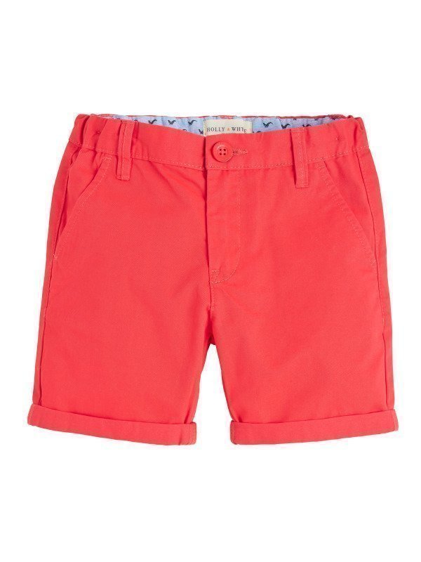 Lindex Chinos Regular Shortsit Punainen